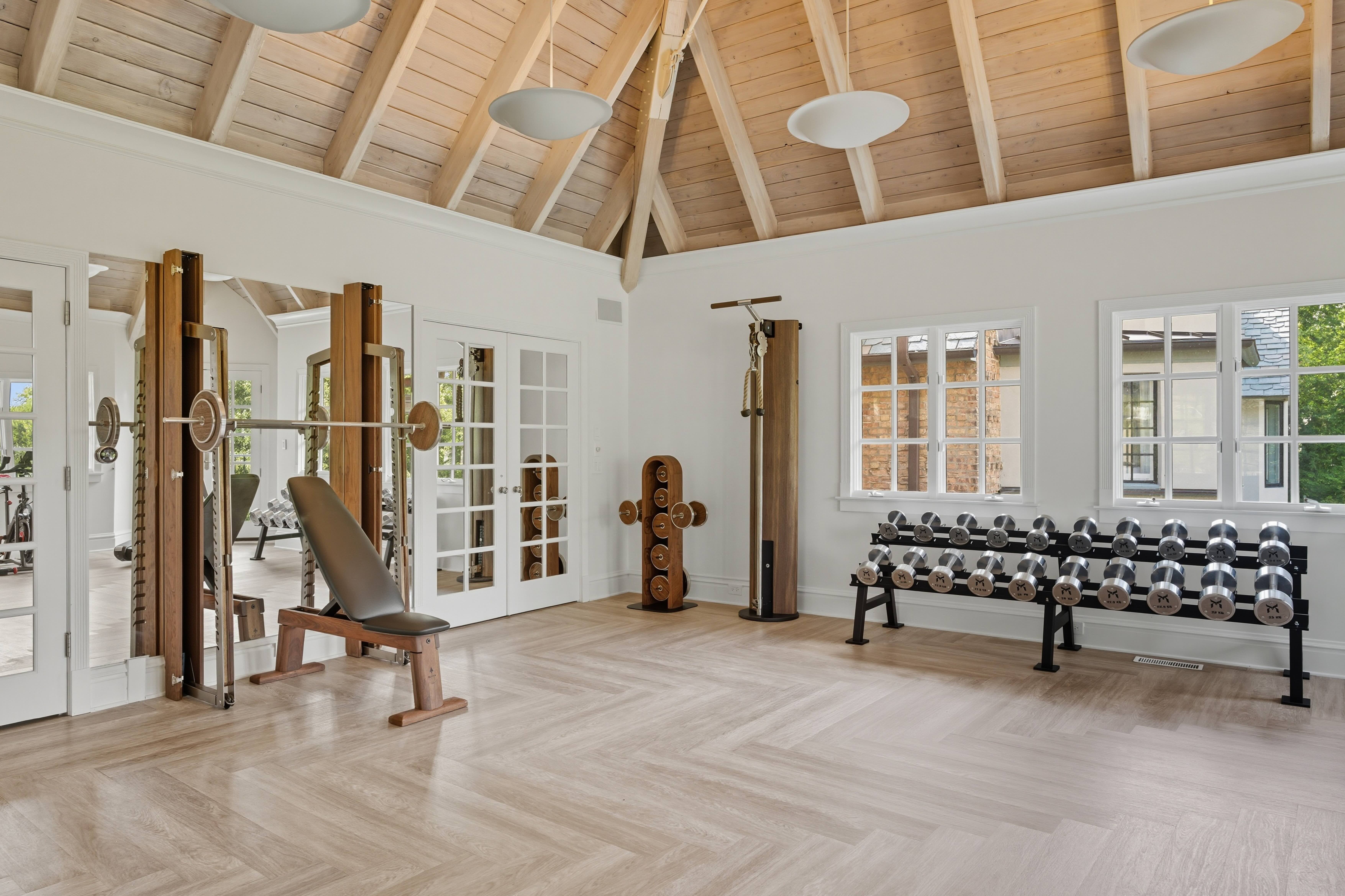 Curated home gym designed and built by CS Gym Design